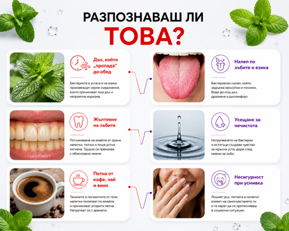 Избелваща вода за уста